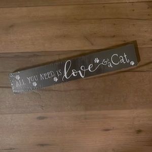 ALL YOU NEED IS LOVE AND A CAT 💜